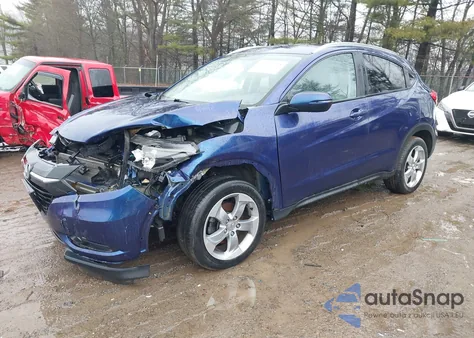 2017 Honda Hr-V Ex-L из США, поврежденный, VIN 3CZRU6H73HM706673